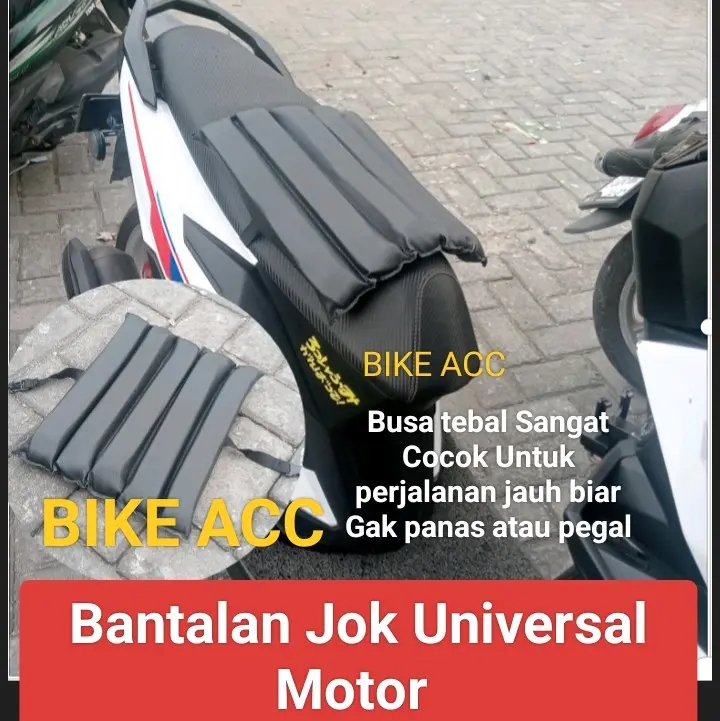 Bantal Jok Motor Anti Panas Universal Nmax Vario Beat Mio Scoopy Genio Freego Lexi