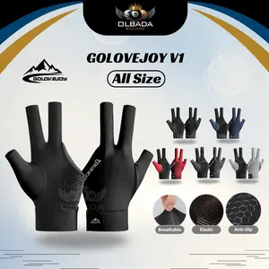Golovejoy Sarung Tangan Billiard PREMIUM Anti Slip / Sarung tangan olahraga bola billiard