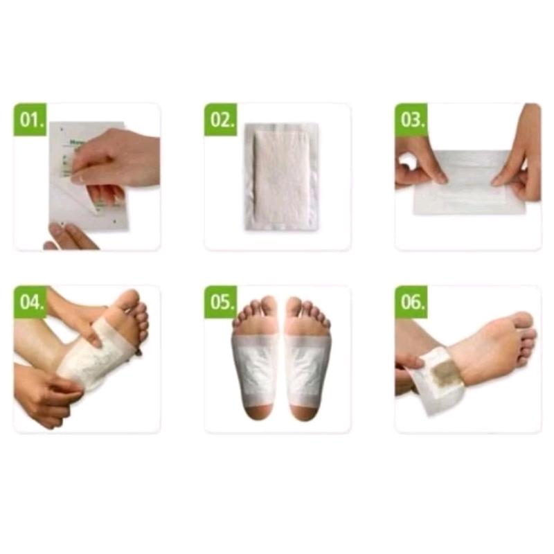 (PAKET HEMAT 2 BOX KINOKI ISI 20  PCS) KIΝΟΚΙ GOLD DETOX KOYO KAKI ASLI HERBAL ORIGINAL 1