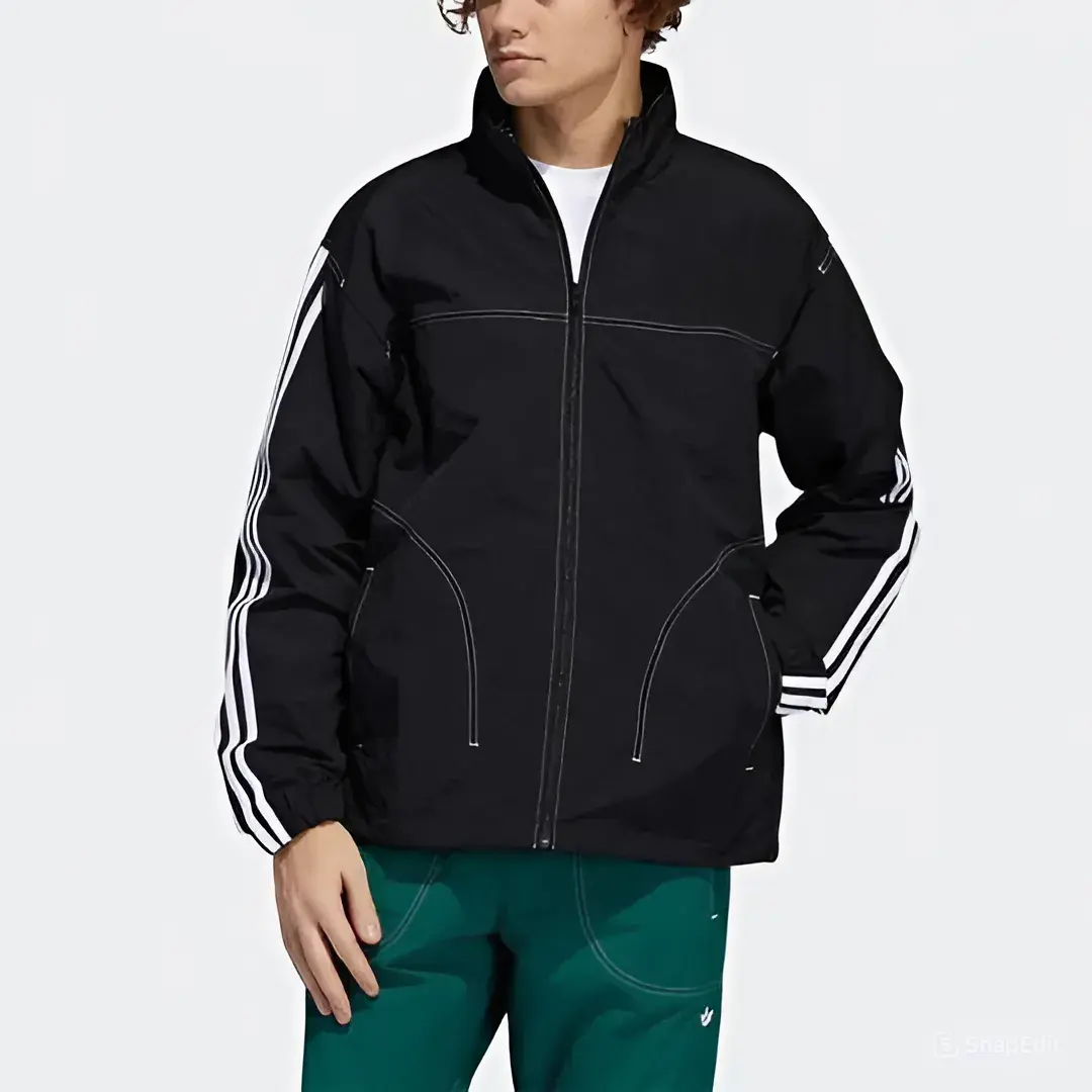 jaket garis tiga jaket ad*das jaket pria Distro Casual