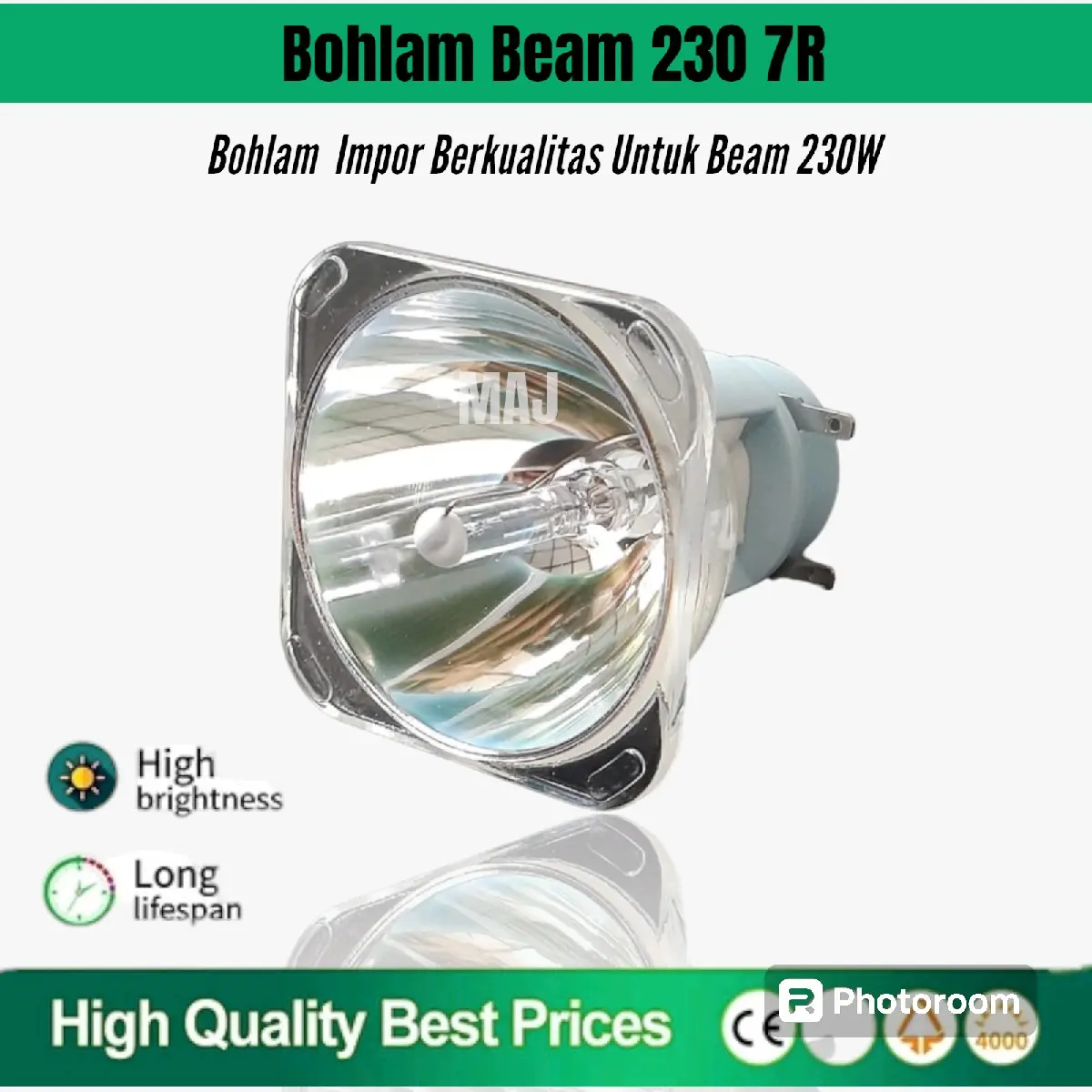 Bohlam Beam 230 / 7R MAILEP BOHLAM komponen Lampu moving head Beam 230W.