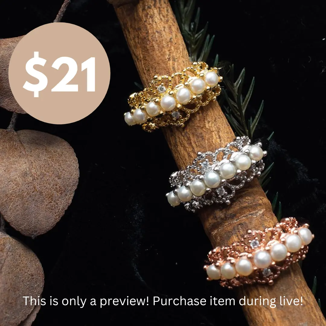 Musing Stones Co 21 Dollar LIVE - Rings/ear studs/bracelet/necklace!