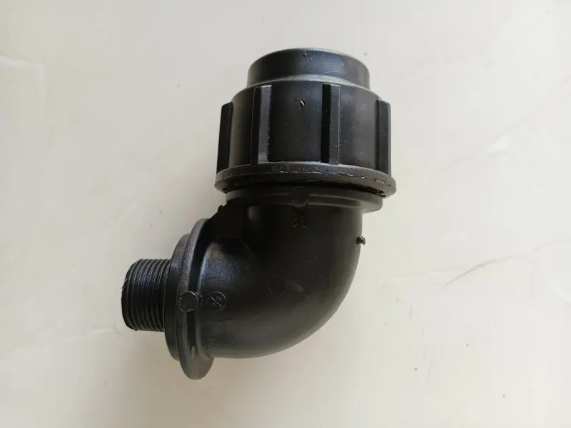 Fitting HDPE Elbow Drat Luar 20mm x 1/2 Inch Atau Male Thread Elbow Uk 20Mm x 1/2 Inch 6