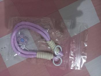 Product Review of (0022) Tali gantungan lanyard hp motif Bunga pendek Buat Semua type hp Universal sudah free mika dan boneka bunga phone charm miniso Handphone No Warranty Purple selempang phone strap popmart ori beads no5 tanpa garansi merah muda tidak ada garansi warnaw from A**a 0
