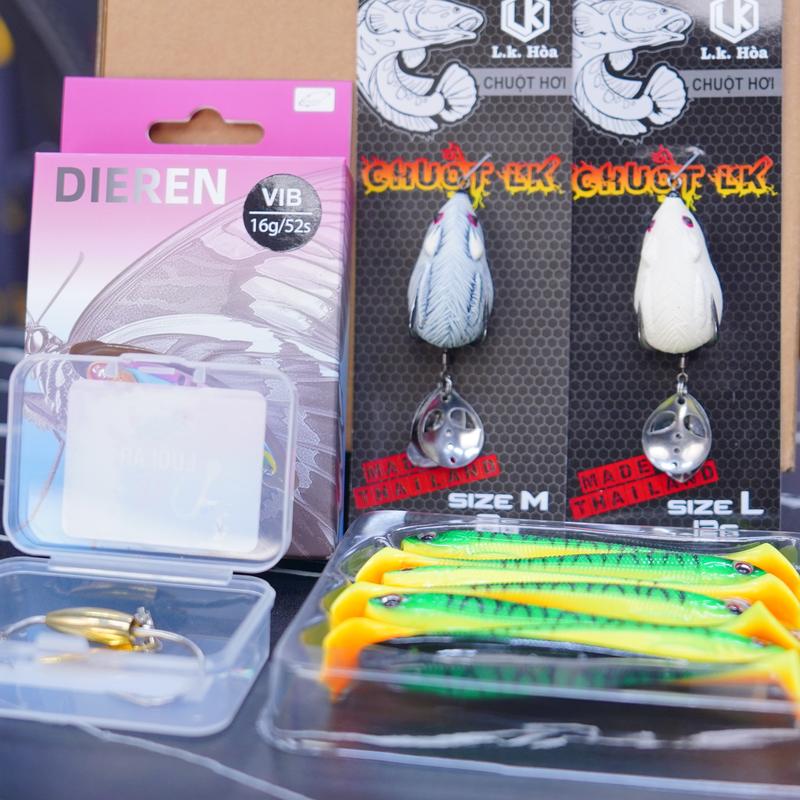   LK HÒA  COMBO MỒI CÂU LURE QUỐC DÂN LK HOA-  SIÊU TIẾT KIỆM Đi Câu Fishing Bắt Cá Câu Cá chuot 
