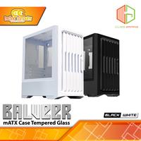 Gambar CASING CUBE GAMING BALVEER - Mid Tower mATX Case Tempered Glass dari Techno Computer Bali Kota Denpasar 1 Tokopedia