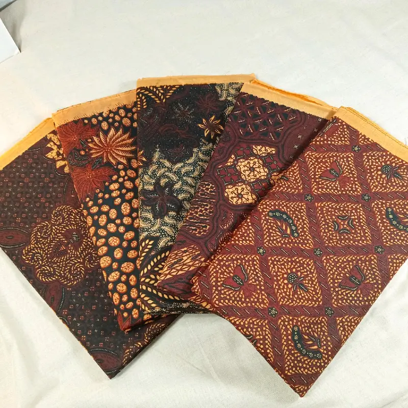 PAKET 2&4 PCS KAIN JARIK PANJANG MURAH  KAIN SAMPING KEBAT PANJANG / KAIN JARIK / KAIN PANJANG BAHAN KATUN BISA NYERAP AIR Aksesoris Batik 3