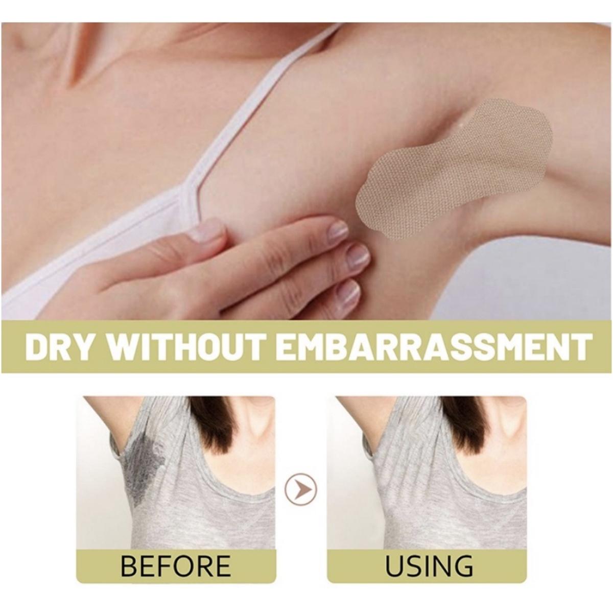 "Isi 10 Buah Pembalut Ketiak Penyerap Keringat Stickers, Pad Ketiak Kain Elastis , Anti Basah Anti Bau, Mencegah Keringat Meresap ke Kaos, Cocok untuk Orang Rentan Berkeringat "