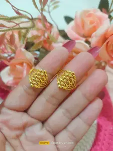 Cincin Koin91 Motif Anggur Kecil Model No 6