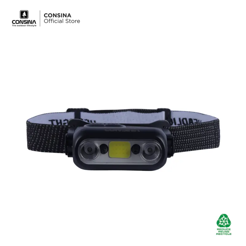 Consina Headlight W909 Lampu Senter Kepala Emergency | Headlamp Camping Outdoor Hiking Gunung Mancing 0