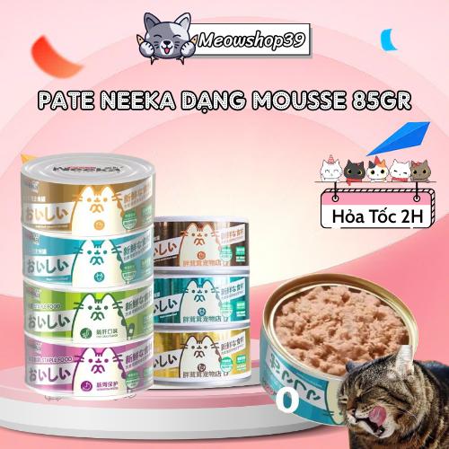 HỎA TỐC HCM COMBO 24 LON Pate cho mèo Neeka Special 85g 8 vị thịt - pate dinh dưỡng dạng mousse dễ tiêu hóa