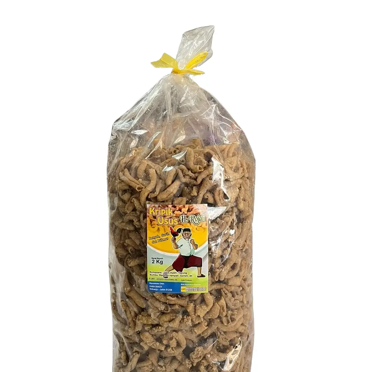 Keripik Usus Rojali 1 Ball 2 Kg Renyah Gurih Crispy