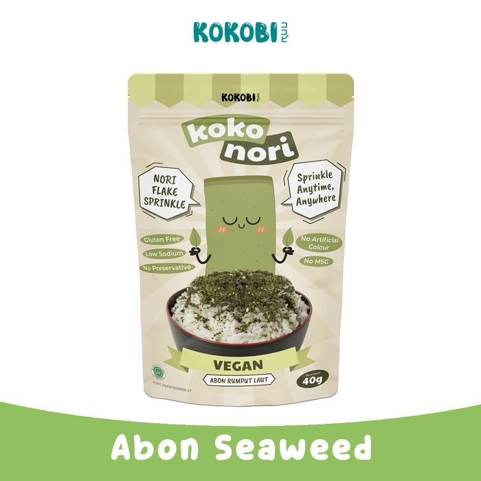 Gambar KOKO NORI Abon Rumput Laut Tabur - VEGAN (Seaweed Flake by KOKOBI) dari Kokobi Indonesia Kota Tangerang Tokopedia
