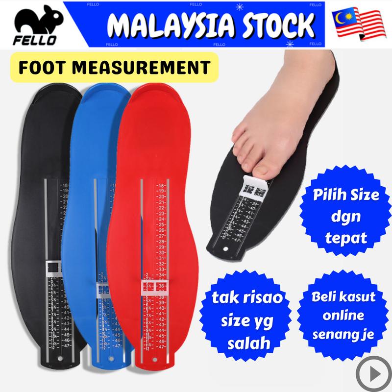 KL STOCK Adult & Kids Foot Measurement Device Shoe Size Measuring ...