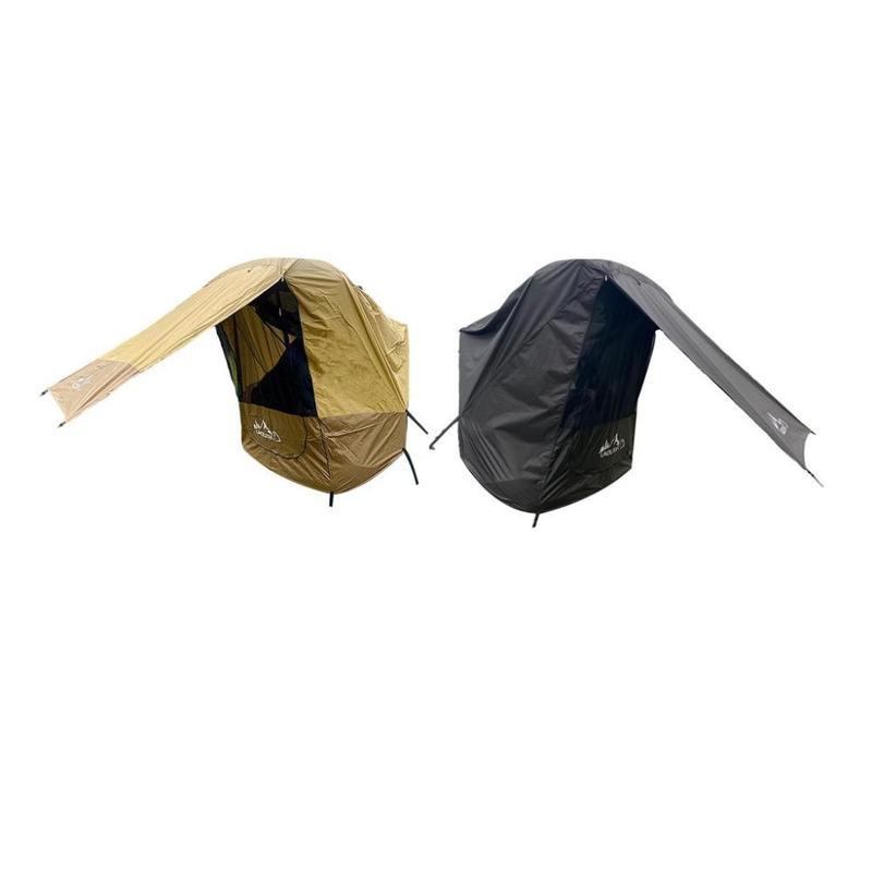 2x Portable Waterproof SUV Trunk Tent Car Rear Awning 0