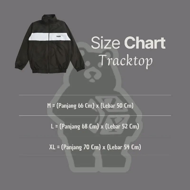 Jaket Tracktop Waterproof Petrol Pria Wanita Tracksuit Parasut 6