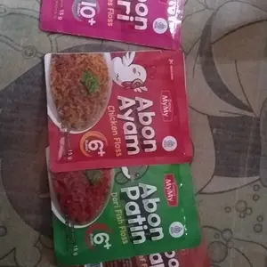 PROMO Beli 3 GRATIS 1 Abon MPASI Abon Bayi 6+ bulan Non MSG Ayam Sapi Manis Makanan Cemilan Snacks Food bayi Keripik Pedas