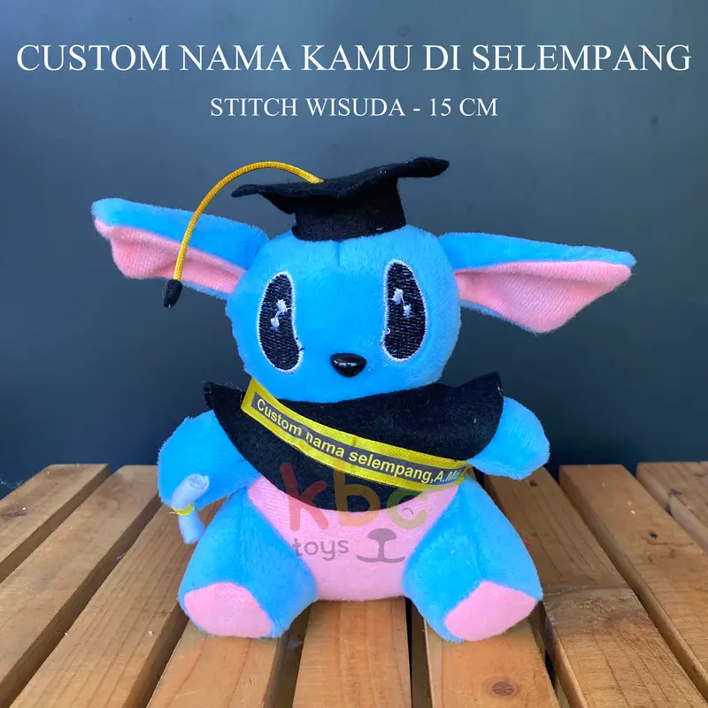 Boneka Wisuda Mini Bisa Tambah Nama Di Selempang Dan Bisa Pilih Karakter Sesuai Permintaan- Kualitas Sudah SNI Cocok Untuk Hadiah Dolls Toys 6
