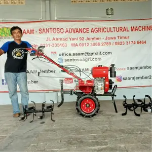 Mini Tiller Diesel Tipe SAAM 135FC - Mesin Diesel 8 HP