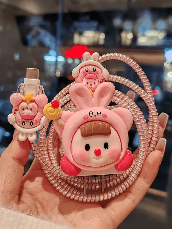 Vỏ Bảo Vệ Cáp Dữ Liệu, Vỏ Bảo Vệ Sạc 18 / 20W, Tương Thích Với Apple iPhone 15 / 14 / 13 / 12 / 11, Vỏ Điện Thoại Di Động Vỏ Bảo Vệ Cáp Sạc, Chống Sốc Và Chống Vỡ