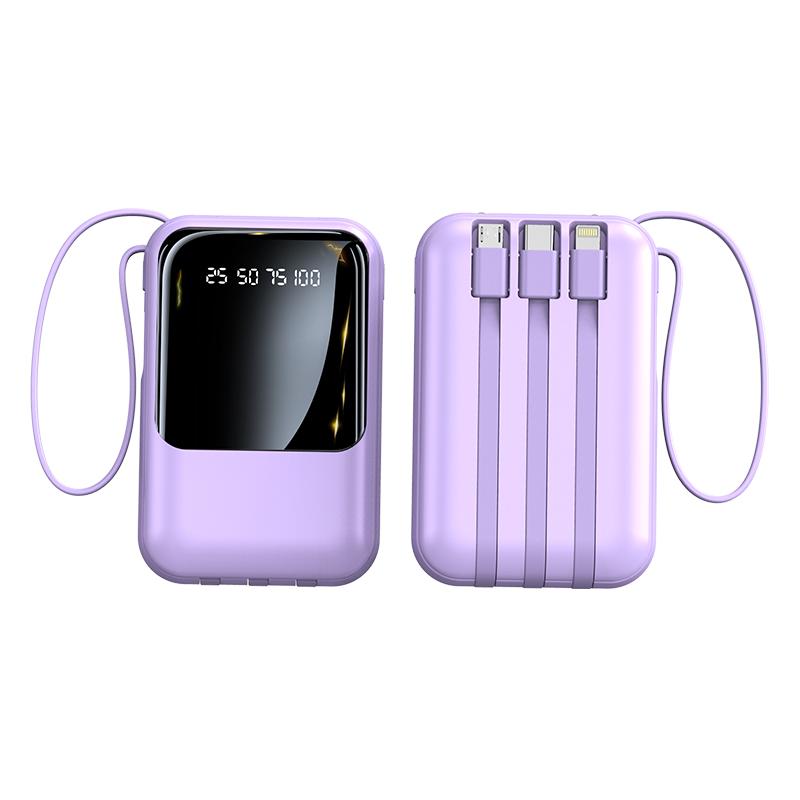 Product Introduction of Bộ sạc dự phòng, 20000mAh, với 4 cổng sạc nhanh Nhỏ Gọn Dây đeo tiện lợi, miễn phí cáp sạc nhanh 3