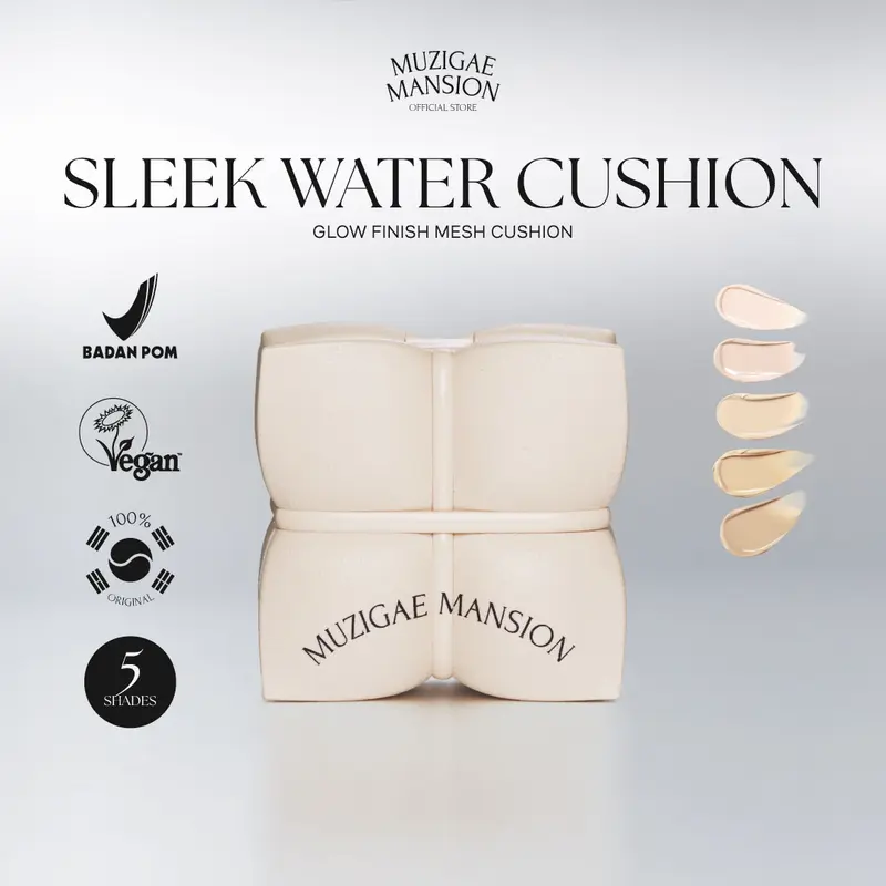 MUZIGAE MANSION Sleek Water Cushion | Cushion Korea  Glow/ Dewy Finish 0