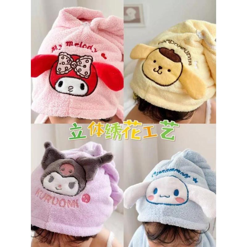 Handuk Karakter Handuk Mandi Handuk Wajah Handuk Kepala 70x140cm 35x75cm Bahan Microfiber 4