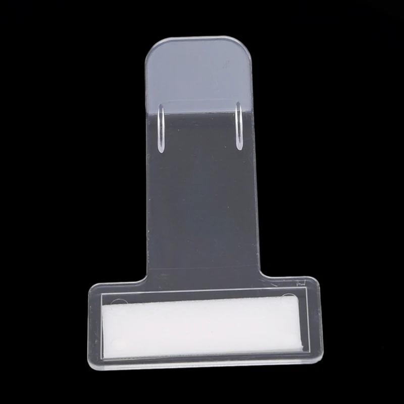 sanjiao New Plastic Ticket Permit Holder Window Kit Practical Card Holder Stickers Clear Windscreen Car Vehicle Parking Car Accessories 4