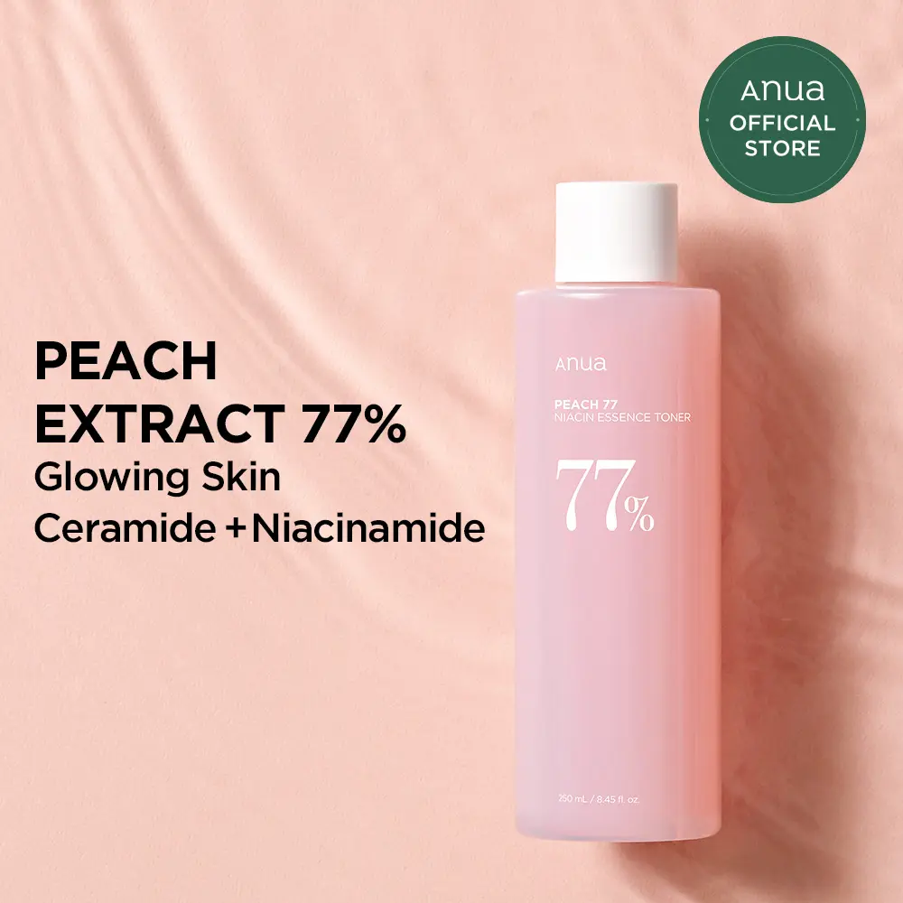 ANUA Peach 77 Niacin Essence Toner (250ml) Skincare