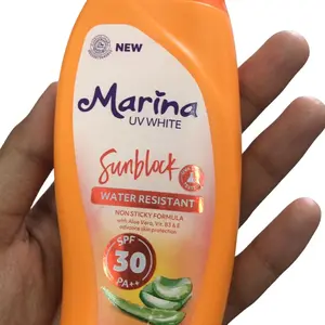 Handbody lotion marina sunblock Perawatan