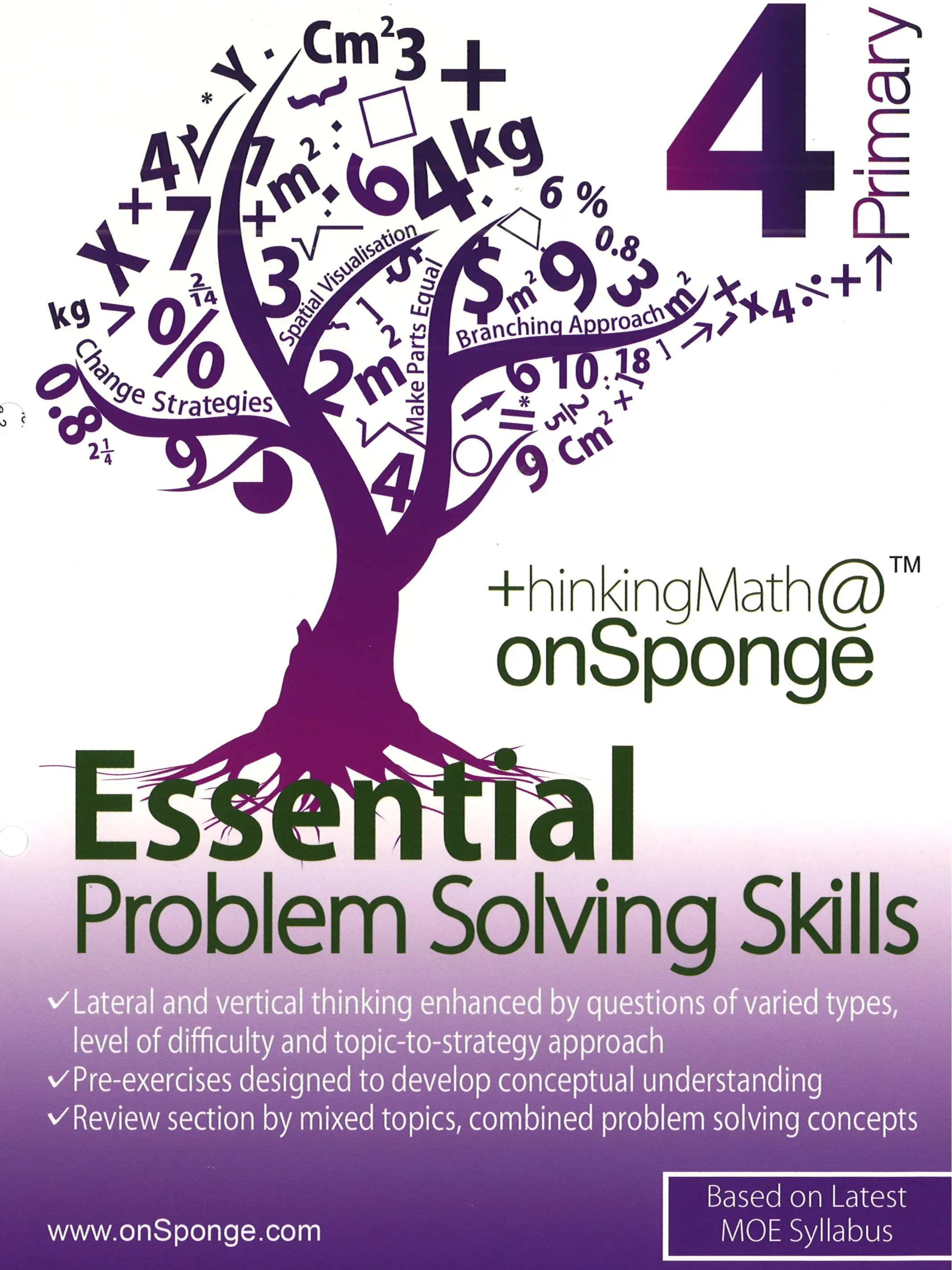 Primary 4 Essential Problem Solving Skills - Math Assessment Book - onSponge