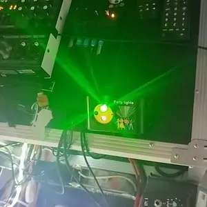 Lampu Pesta Bintang Baru Multifungsi Lampu Laser Kontrol Suara led Lampu panggung berwarna-warni lampu luar ruangan ktv Lampu laser suasana lampu bungdy pesta liburan bintang lampu laser