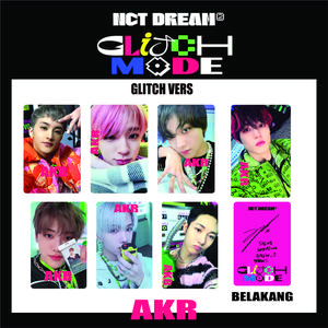 UNOFFICIAL PHOTOCARD NCT DREAM GLITCH MODE - PC NCT DREAM GLITCH MODE ISI 7 BISA BELI PERMEMBER TANDA TANGAN SESUAI SETIAP MEMBER BAHAN TEBAL