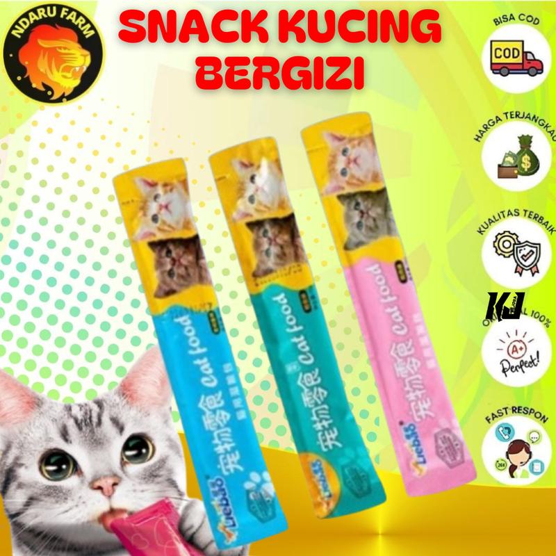 Snack Kucing LIEBAO Snack Kucing Kitten Snack Strip hewan Peliharaan - Shop | Tokopedia