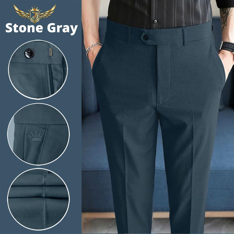 [PICAR ADAM] Quần âu nam cao cấp chất liệu cotton mềm mịn, mát thoáng khí phong cách lịch sự tôn dáng che đi khuyết điểm đôi chân, ống suông nhẹ