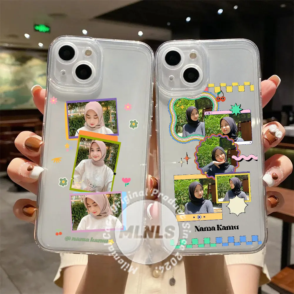 Case Custom 2024 Case Milenial Custom Face Case Untuk Semua Type Hp Bisa Request Foto Kamu - Case Custom - Softcase