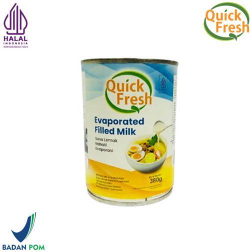 Gambar Quick Fresh Evaporated Filled Milk 380gr / Susu Evaporasi dari Quick Fresh Kota Surabaya Tokopedia