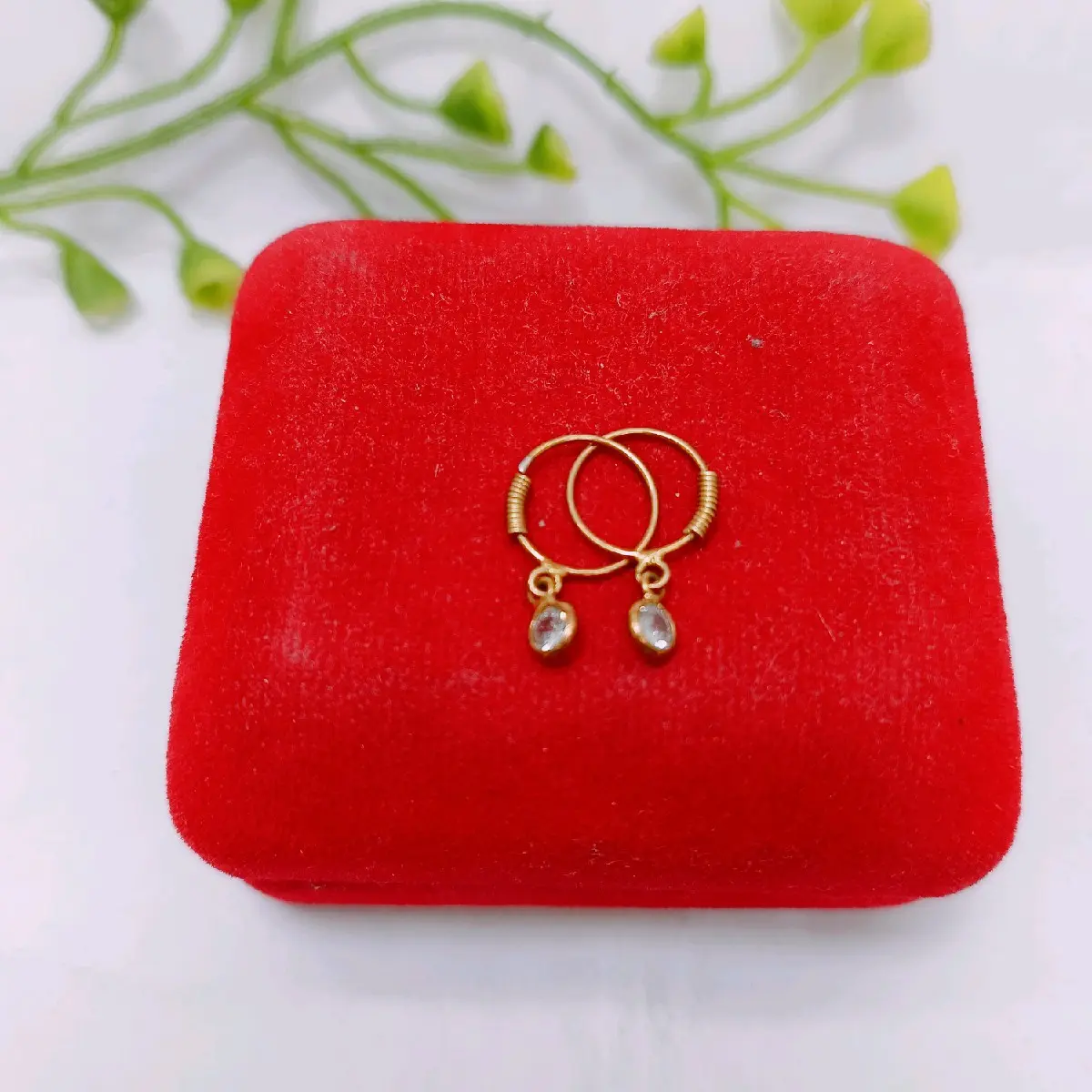 Anting kenip anak 0,5gram perak asli 925