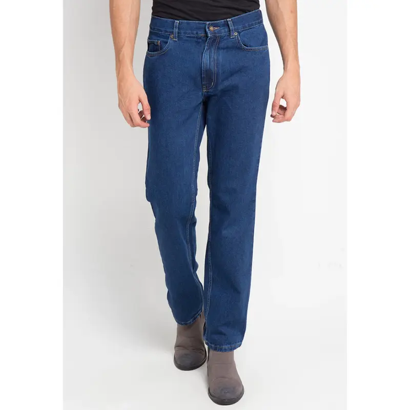 CELANA JEANS PANJANG PRIA CELANA JEANS STANDART JEANS REGULAR PRIA BASIC CELANA PANJANG 5