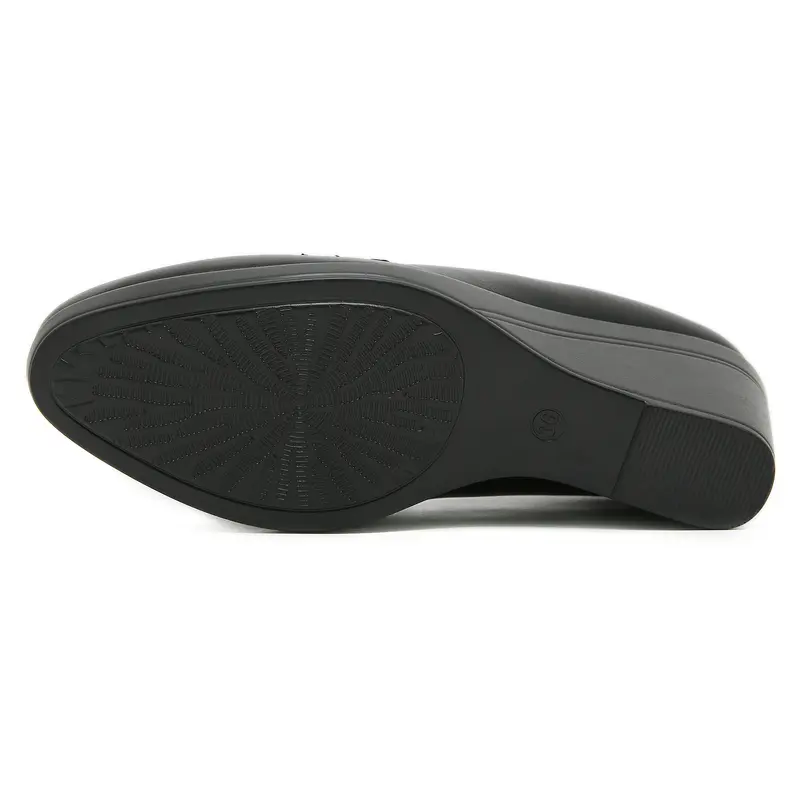 Bozka sepatu wanita pansus MT30 full busa wedges 6cm Shoes Heels 4