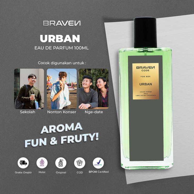 【SPESIAL】Braven Code EDP Series 100ml - Parfum Pria Wangi Tahan Lama Perfume Cowok 【SPESIAL】Braven Code EDP Series 100ml - Parfum Pria Wangi Tahan Lama Perfume Cowok