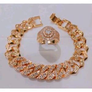 Product Introduction of Gelang tangan sisik naga free cincin full mata Perempuan Bracelets 2