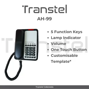 TRANSTEL AH-99PN SIP VoIP PHONE IP TELEPHONE HOTEL ANALOG KANTOR