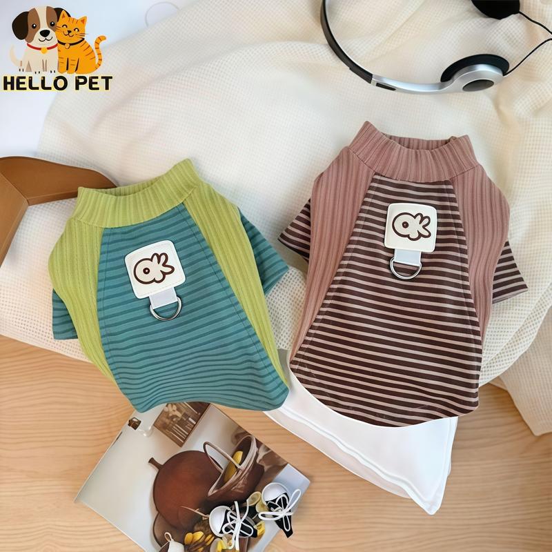 Quần áo cho thú cưng dành cho chó và mèo siêu mềm mại và thân thiện với da áo sơ mi cơ sở như gấu áo phông ấm áp và chống gió thích hợp cho mùa thu và mùa đông hàng mới về