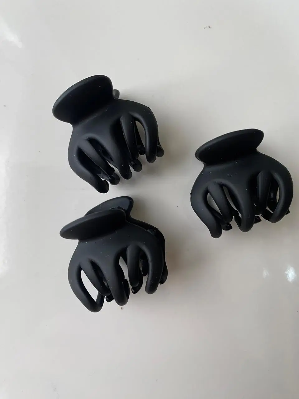 Jepit Jedai Korea Doff ukuran 3 cm 5 gigi Hitam