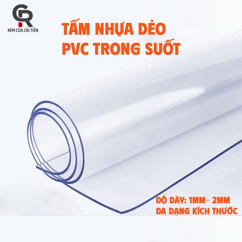 Trải Bàn Trong Suốt Bằng Nhựa PVC Tấm Lót bàn Ăn, Tấm Nhựa PVC Trải Giường, Lót…