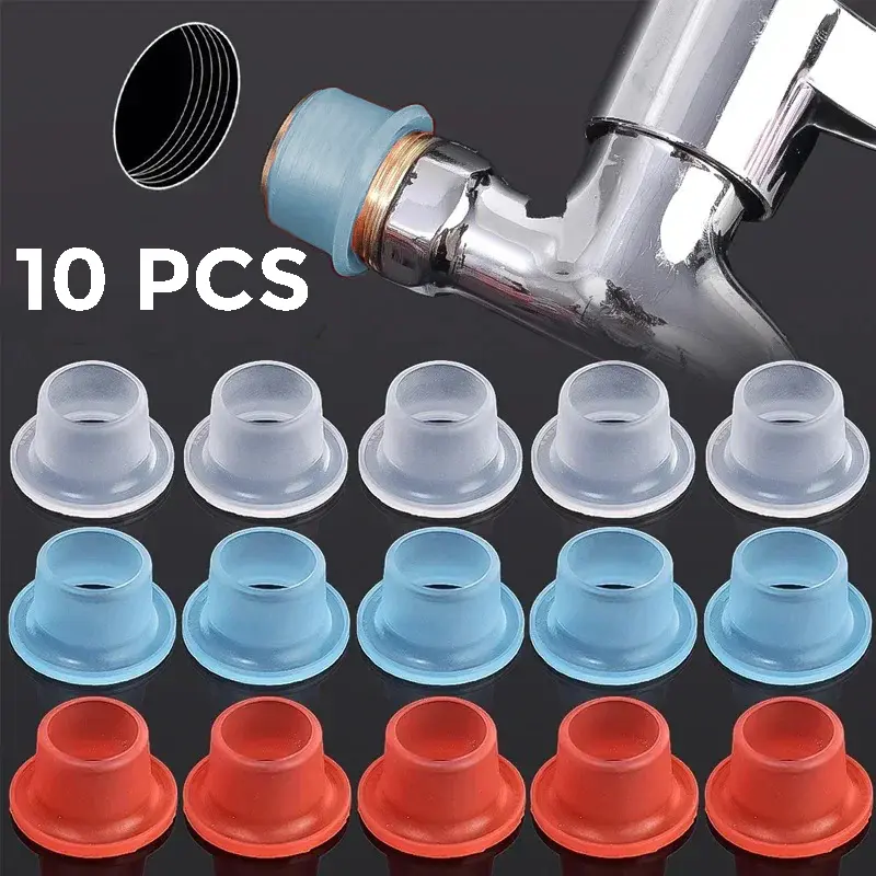 TOKO EBES 10 PCS Karet Seal Keran Anti Bocor Gasket Rubber Pengganti Seal Tape Praktis
