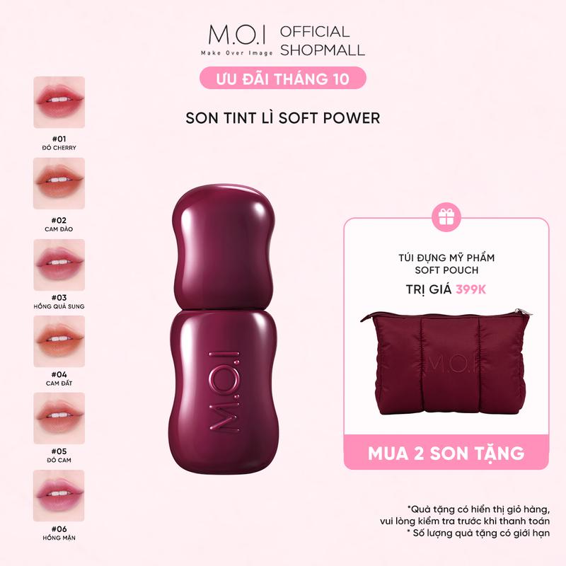 Son Tint Lì M.O.I Soft Power Matte Lip Tint 4ml