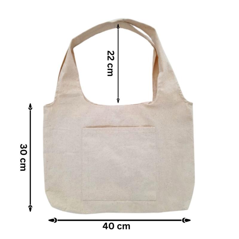 Tote Bag Kanvas - Tas Kanvas Wanita - Tas Kanvas Custom Print Durable Chic 5