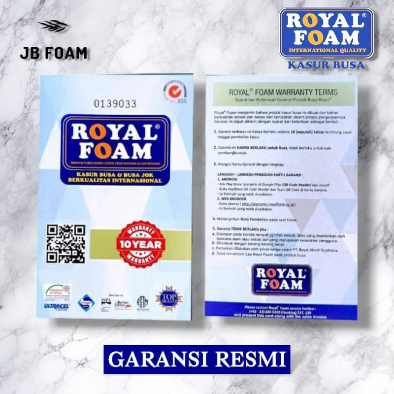 Product Introduction of Kasur Busa Royal Foam D16 Ukuran 160 x 200 Garansi 10 Tahun 22